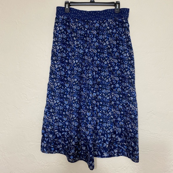 French Connection Beach Cover Up Wide Leg Pants - Picture 2 of 5